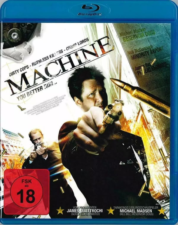 Machine BluRay Movie Michael Madsen Michael Lazar 2007 Brand New