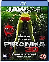 Piranha 3D (Bluray, 2010) . REGION B Brand New