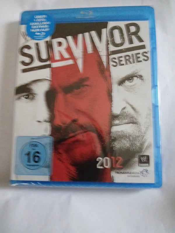 WWE SURVIVOR SERIES 2012 BLU RAY +EXTRAS FOLEY ZIGGLER CENA BIG SHOW Brand New