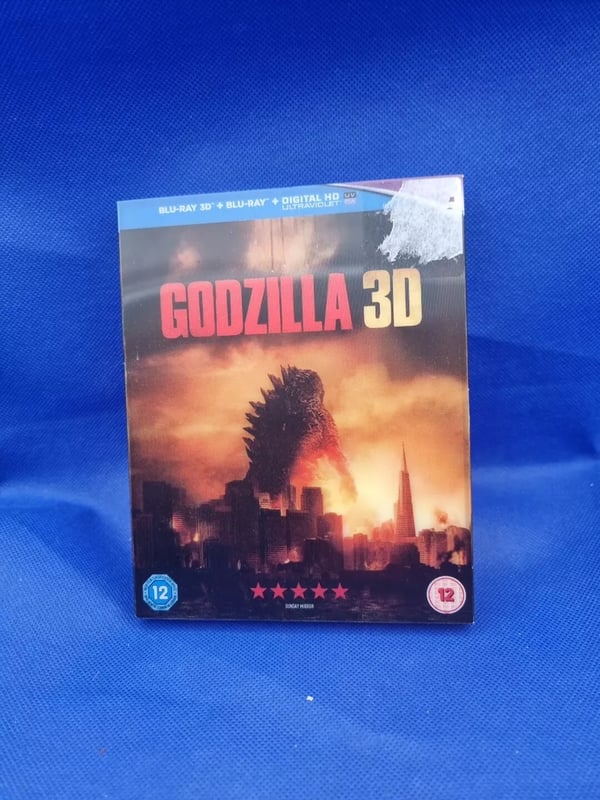 GODZILLA 3D BLU RAY Brand New
