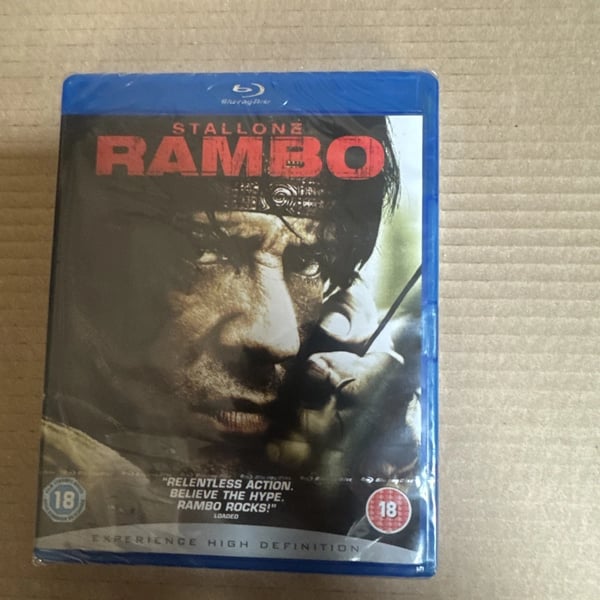 Rambo (2008) BLU RAY Brand New