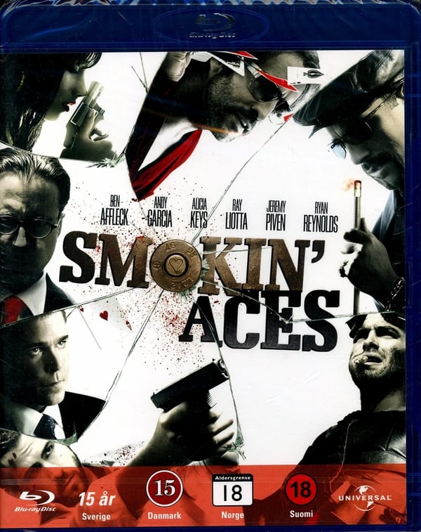 SMOKIN' ACES BEN AFFLECK ANDY GARCIA BLU RAY NORDIC RELEASE Brand New