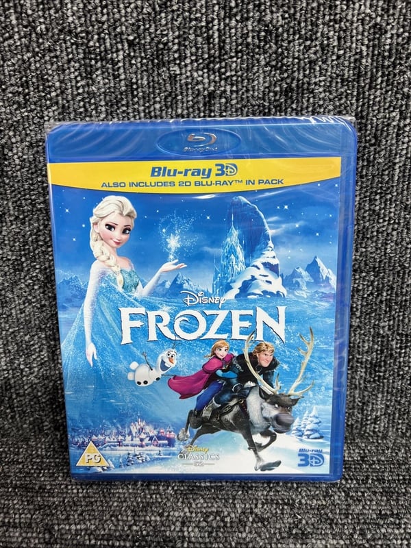 Frozen (Bluray 3D, 2014) also includes 2D BluRay in Pack Brand New
