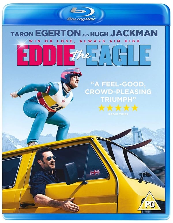 Eddie The Eagle (Bluray) Tom Costello Jo Hartley Dexter Fletcher Brand New