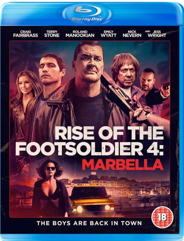 Rise of the Footsoldier 4 Marbella (Bluray) Brand New