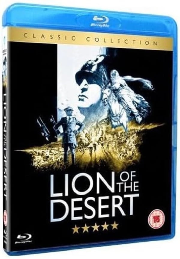 The Lion of the Desert (Bluray) Anthony Quinn Oliver Reed Rod Steiger Brand New