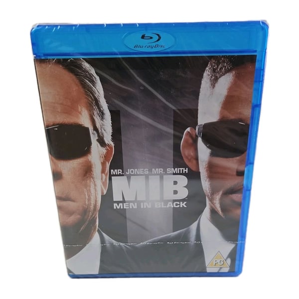 MEN IN BLACK MIB BluRay Movie Will Smith Tommy Lee Jones SciFi Film Brand New