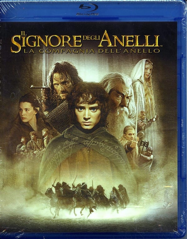Il signore degli anelli 1 La compagnia dell'anello (Bluray) Sean Astin Brand New