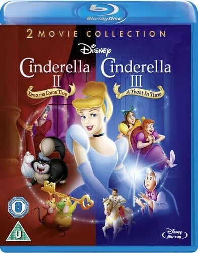 Cinderella 2 & 3 (BluRay) Brand New