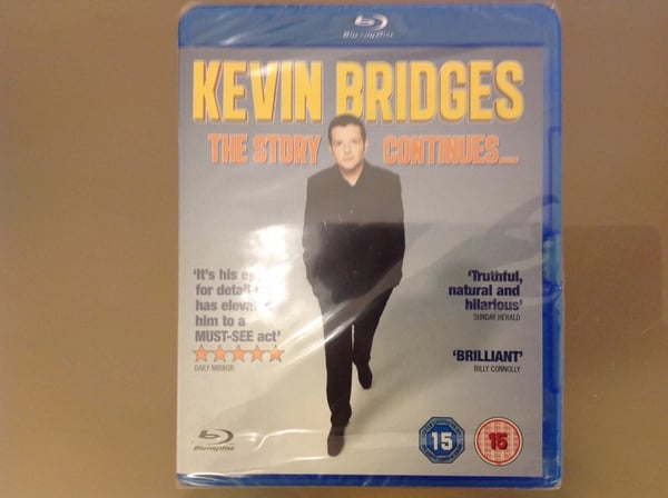 KEVIN BRIDGES THE STORY CONTINUES BLURAY BRAND Brand New