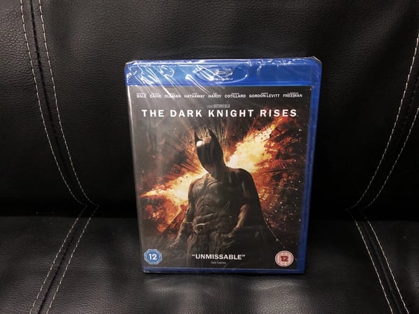 The Dark Knight Rises Bluray (2012) Christian Bale Brand New