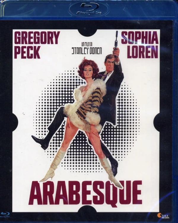 arabesque (blu ray) blu_ray Italian Import (Bluray) Alan Badel Carl Duering Brand New