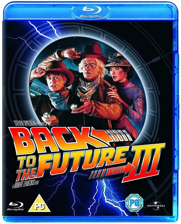 Back to the Future: Part III (Bluray) Christopher Lloyd Lea Thompson Matt Clark Brand New