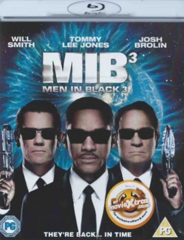 Men in Black 3 (Bluray) Jemaine Clement Bill Hader Kevin Covais Rip Torn Brand New