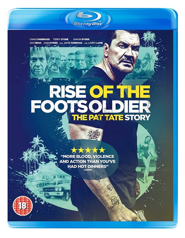 Rise of the Footsoldier 3 The Pat Tate Story (Bluray) Eddie Webber Ian Virgo Brand New