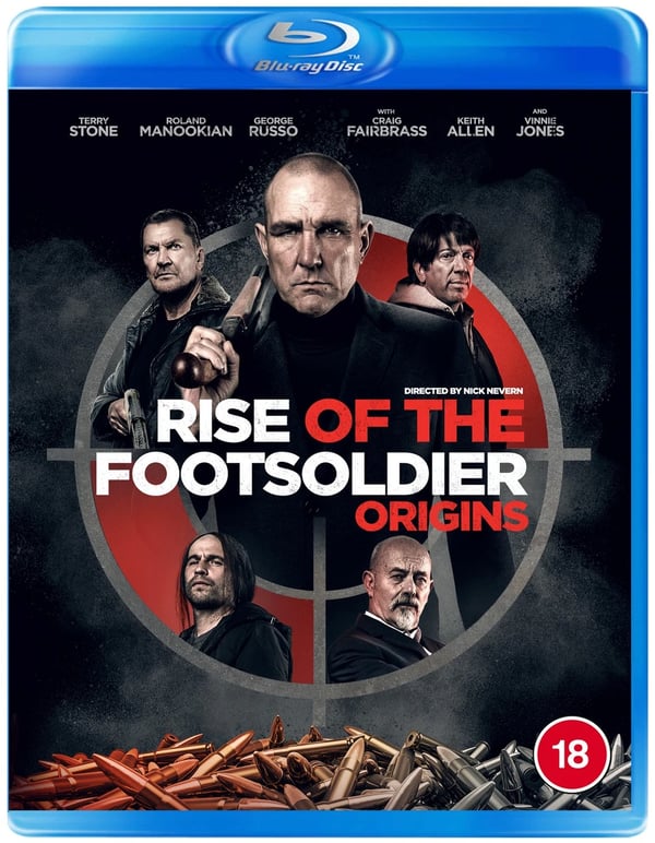 Rise of the Footsoldier: Origins (Bluray) Keith Allen George Russo Terry Stone Brand New