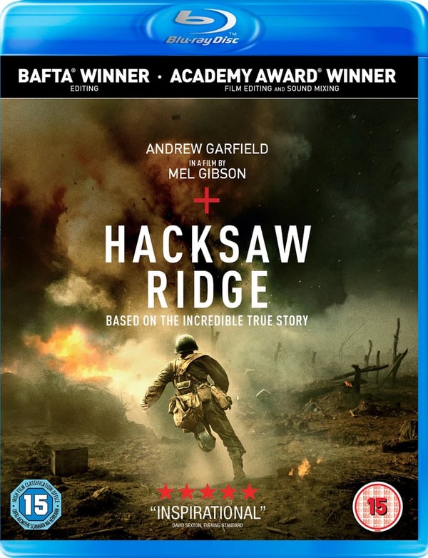 Hacksaw Ridge (Bluray) Sam Worthington Le Bracey Teresa Palmer Hugo Weaving Brand New