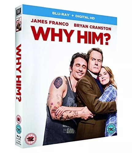 Why Him? [Bluray] [DVD][Region 2] Brand New
