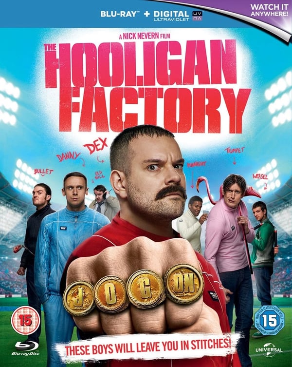 The Hooligan Factory (Bluray) Jason Maza Nick Nevern Tom Burke Ray Fearon Brand New