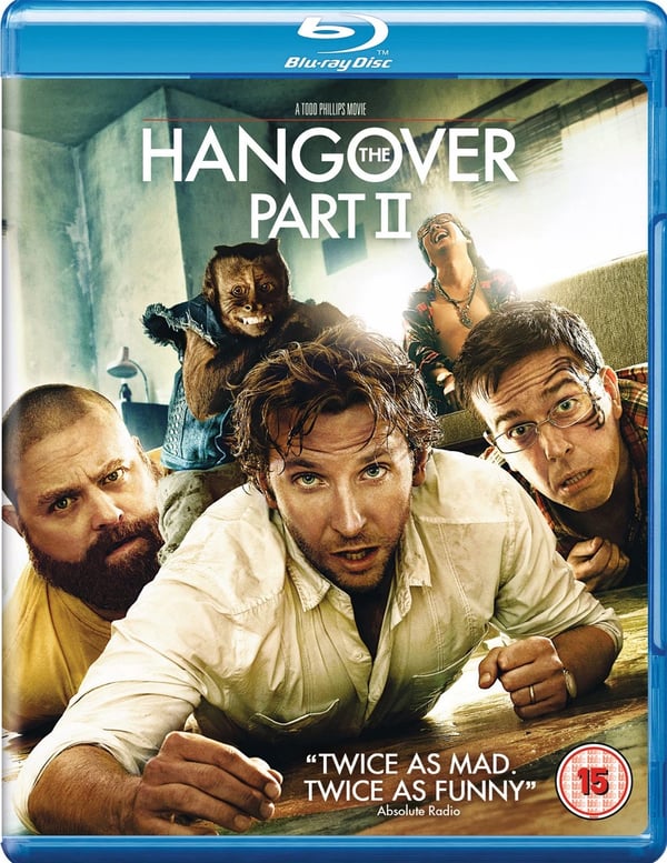 The Hangover Part II (Bluray) Bradley Cooper Crystal Ed Helms Jamie Chung Brand New