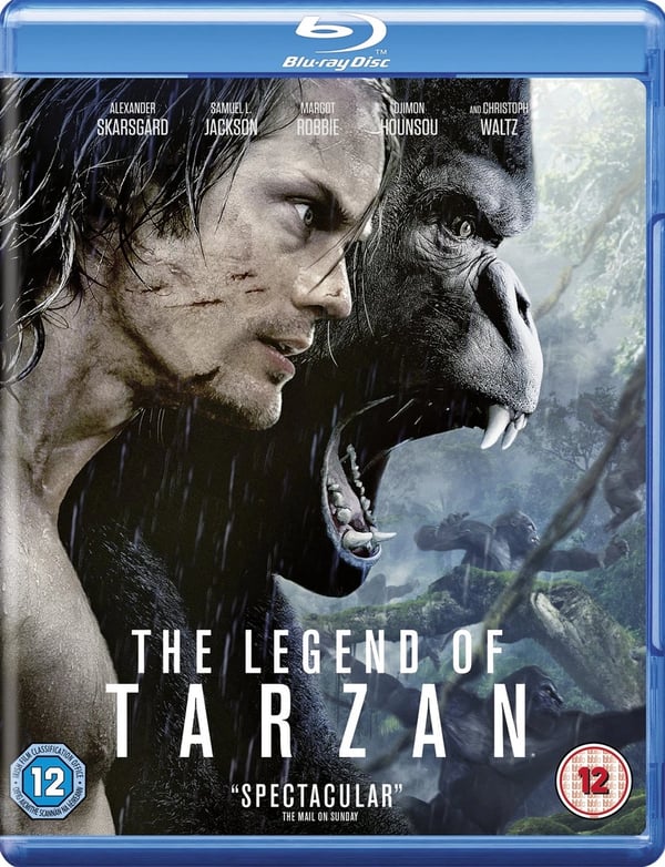 Legend of Tarzan, The (2016) (Bluray) Alexander Skarsgård Christoph Waltz Brand New Legend of Tarzan, The (2016) (Bluray) Alexander Skarsgård Christoph Waltz Brand New