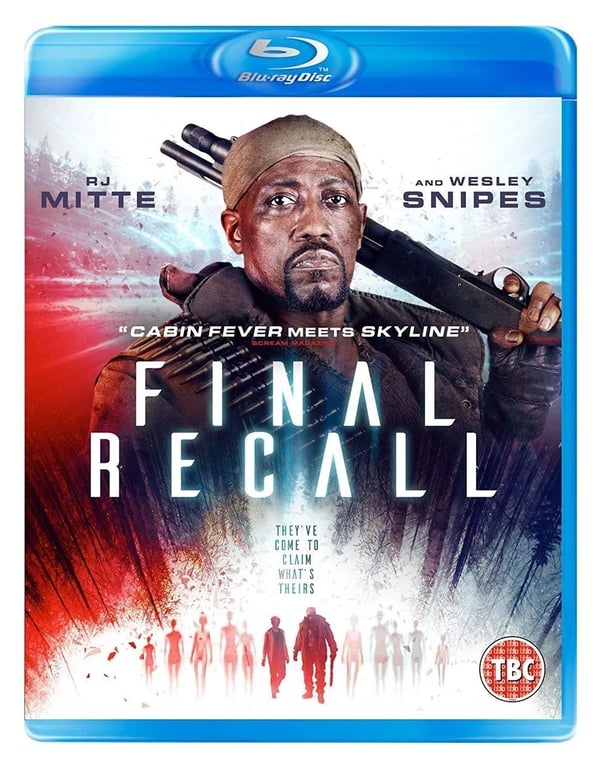 Final Recall (Bluray) Wesley Snipes RJ Mitte Brand New