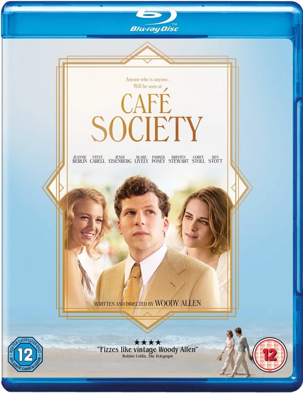 Cafe Society (Bluray) Blake Lively Corey Stoll Jeannie Berlin Jesse Eisenberg Brand New