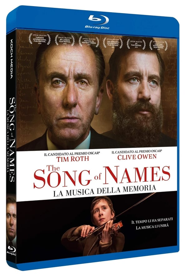 The Song of Names La Musica Della Memoria (Bluray) Roth Owen Howell Brand New
