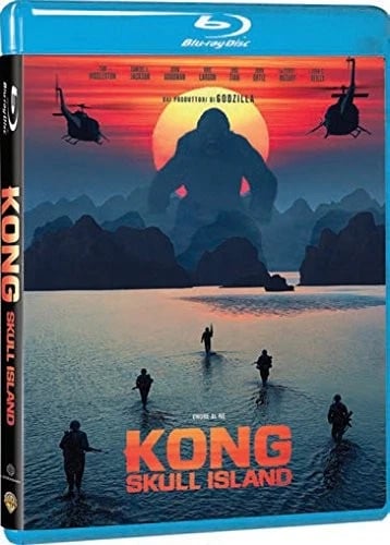 Kong: Skull Island (Bluray) Tom Hiddleston Samuel L. Jackson Brie Larson Brand New