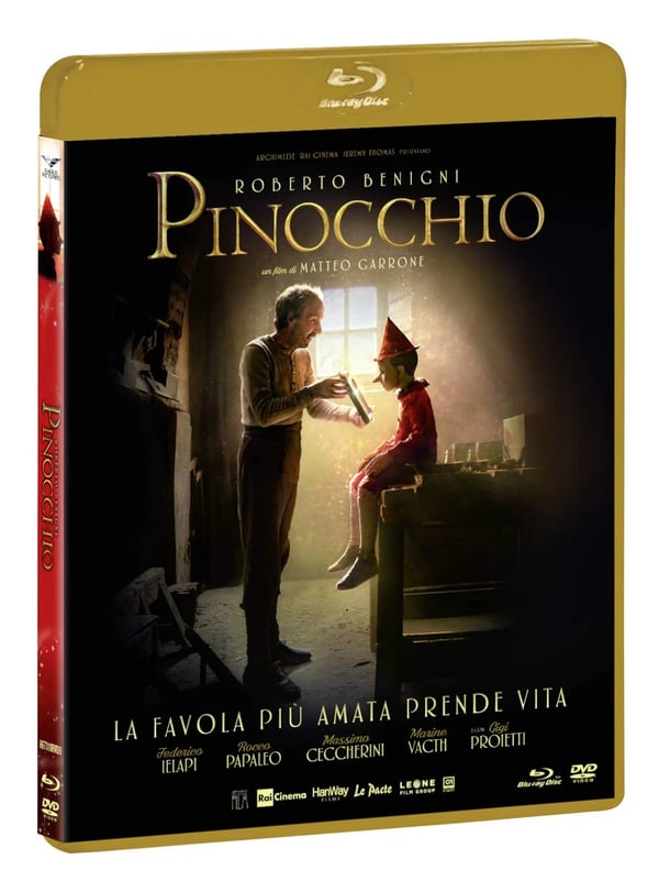 Pinocchio (BluRay+Dvd) (Bluray) Brand New