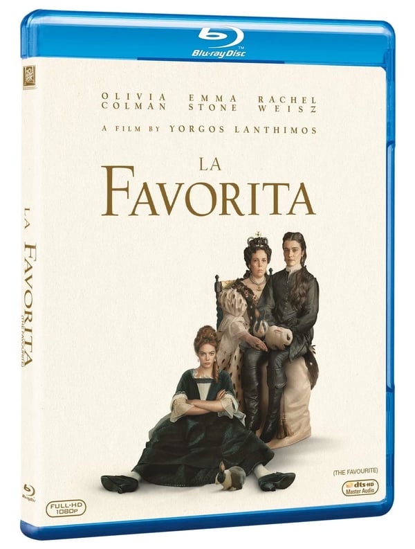 La Favorita (Bluray) Colman Stone Weisz Hoult Alwyn Lanthimos Yorgos Brand New