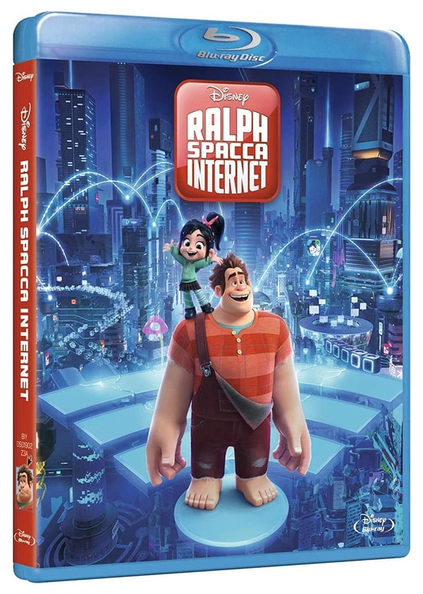 Ralph Spacca Internet (Bluray) Cartoni Animati Johnston Moore Brand New
