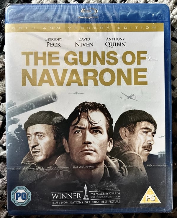 The Guns of Navarone 1961 50th Anniversary Edition BluRay Brand New