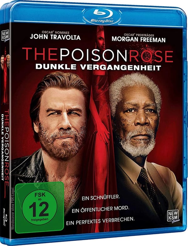 THE POISON ROSE 2019 / John Travolta / Morgan Freeman Region B Blu Ray Brand New