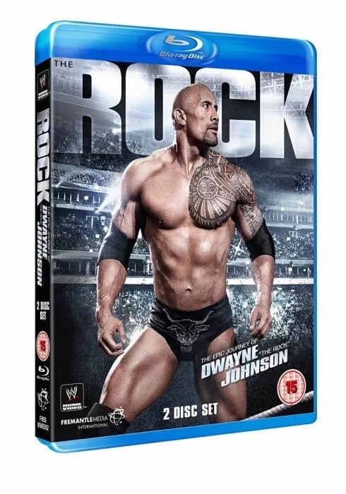 WWE: The Rock â€“ The Epic Journey Of Dwayne Johnson (BluRay) Brand New