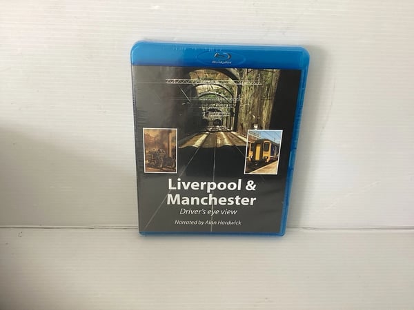Liverpool & Manchester Drivers Eye View Train Blu Ray Reg B Brand New