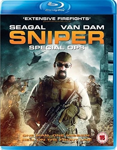 Sniper Special Ops [Bluray] Steven Seagal, Rob Van Dam Brand New