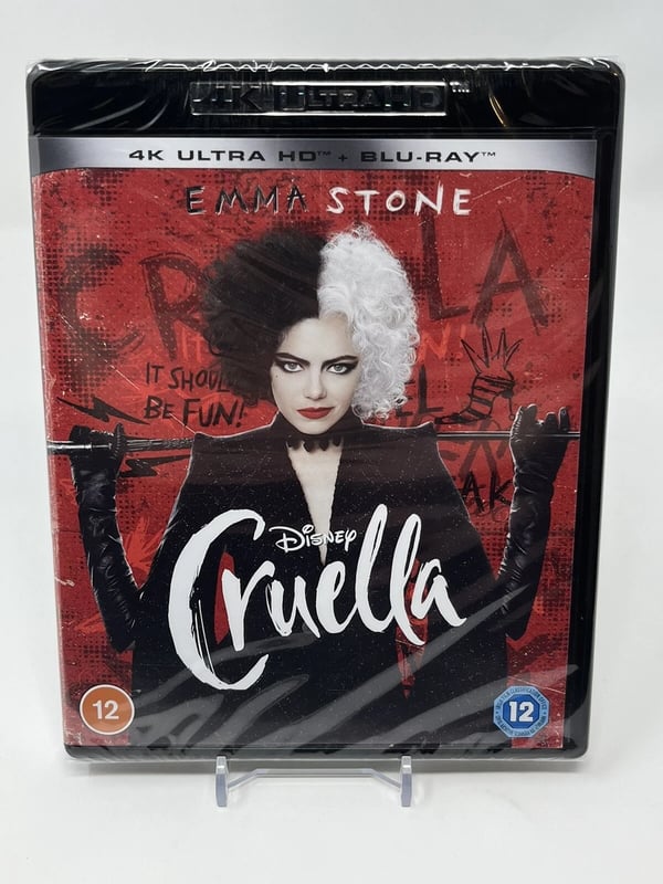 Cruella (4K UltraHD Bluray) Brand New