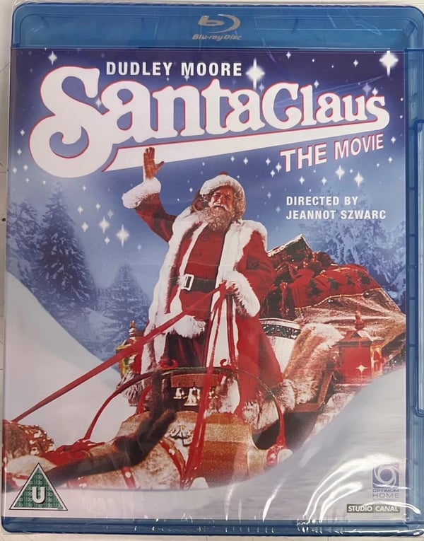 Santa Claus The Movie (BluRay) , Dudley moore ,John lithgow Brand New