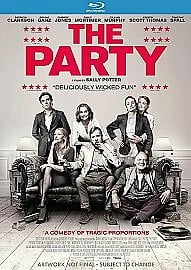 The Party (BluRay, 2018) Kirsten Scott Thomas / Timothy Spall / Cillian Murphy Brand New