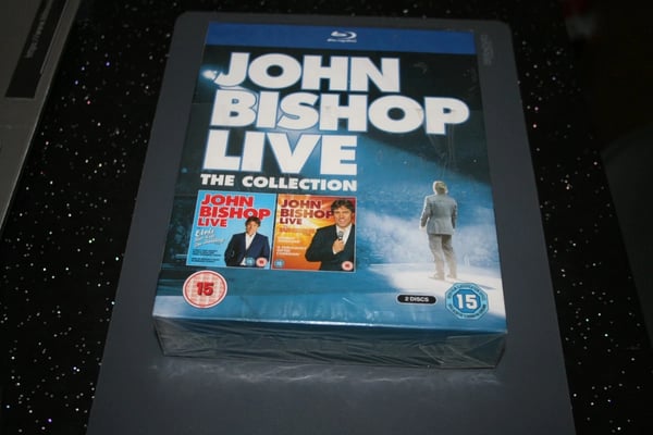 John Bishop Live The Collection (Box Set) (Bluray, 2011) . Cert 15. Brand New