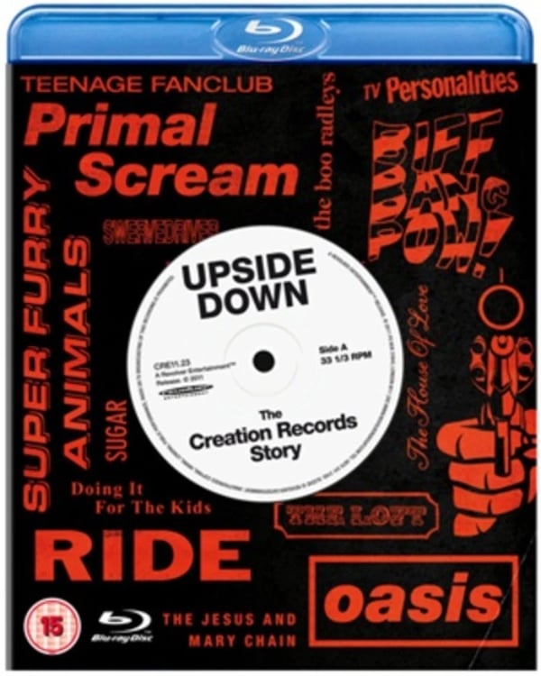 Upside Down The Story of Creation Records (Bluray) Danny O'Connor Brand New