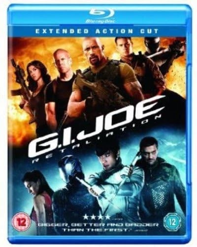 G.I. Joe: Retaliation (Extended Action Cut) [2013] [Region Free] Brand New