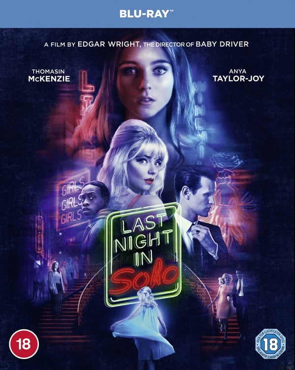 Last Night in Soho (Bluray) Matt Smith Michael Ajao Diana Rigg Rita Tushingham Brand New