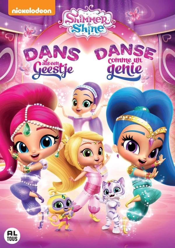 Movie Shimmer And Shine Dans Als Een Geestje (Dvd) (Region 2) DVD Brand New