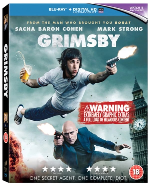 Grimsby (Bluray) Scott Adkins Tamsin Egerton Annabelle Wallis Ian McShane Brand New
