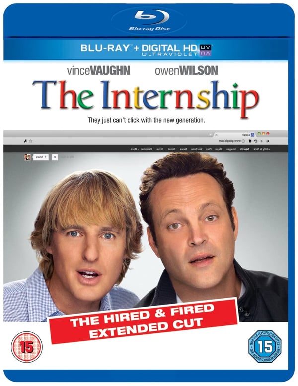 The Internship (Bluray) Aasif Mandvi B.J. Novak Bruno Amato Max Minghella Brand New