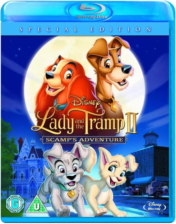 Lady and the Tramp 2: Scamp's Adventure [Region Free] Brand New