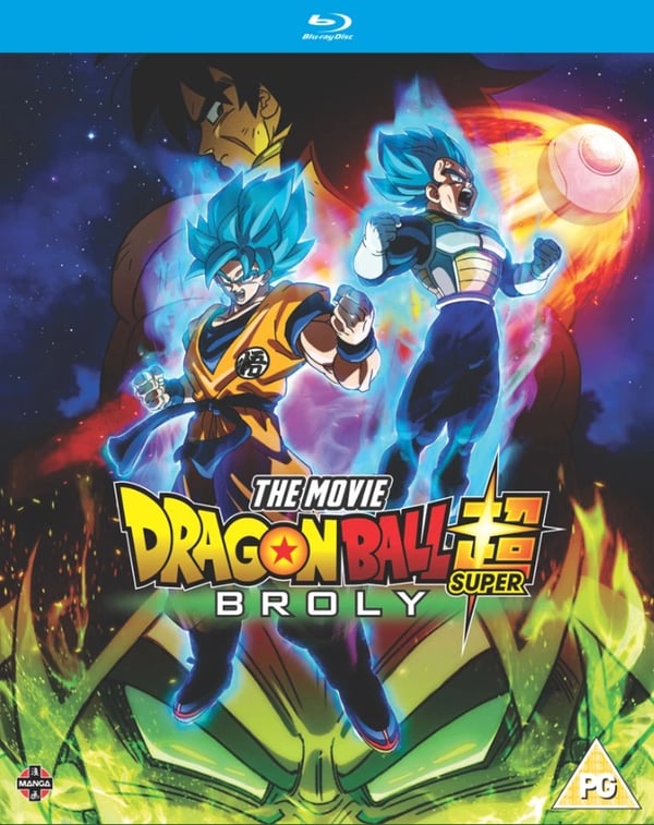 Dragon Ball Super: Broly (Bluray) Sean Schemmel Jason Douglas Vic Mignogna Brand New