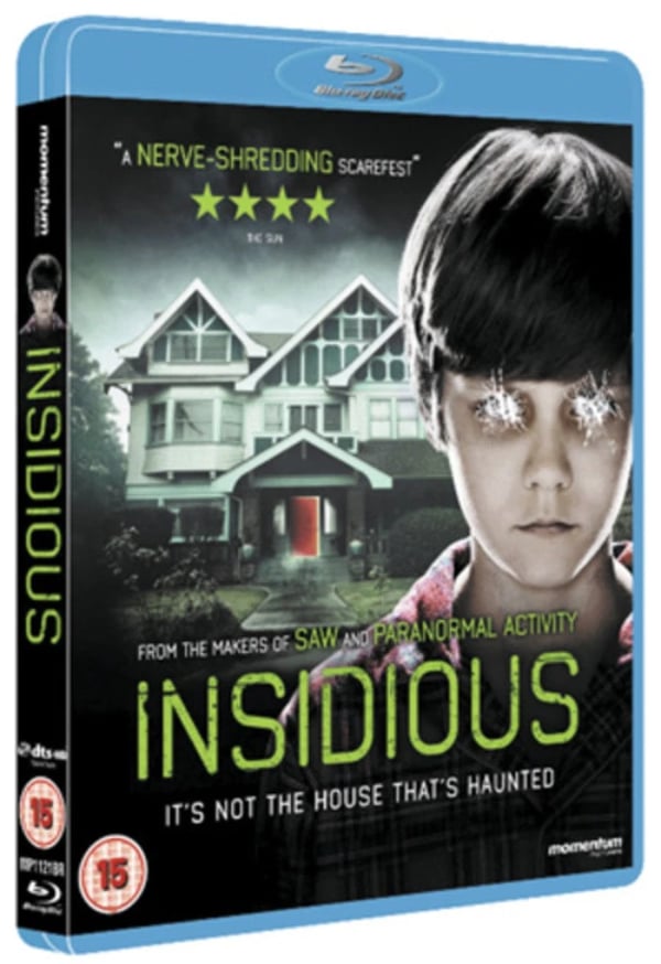 Insidious (Bluray) Barbara Hershey Ty Simpkins Lin Shaye Andrew Astor J. LaRose Brand New